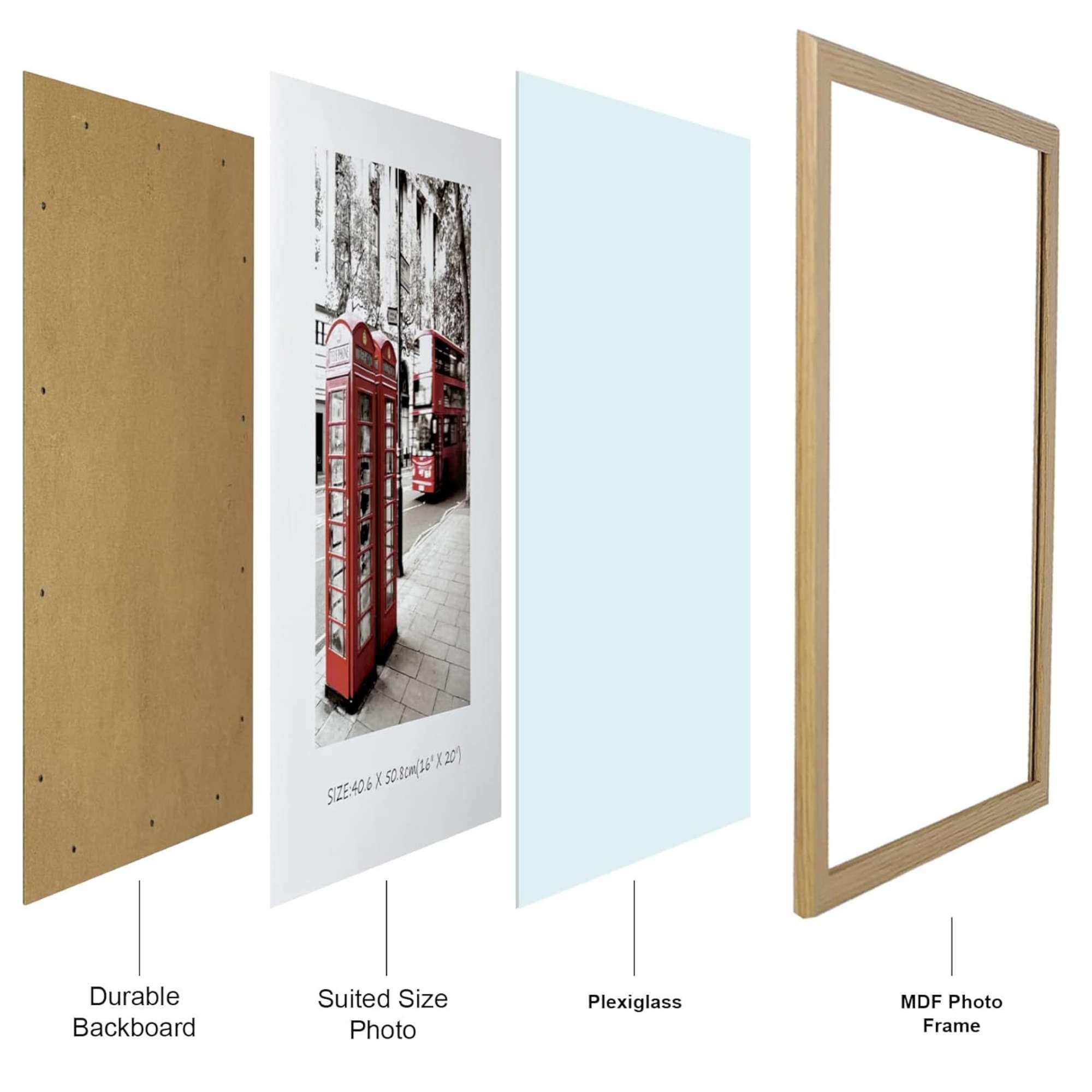 Set of Two Wall Paintings for Wall Dacoration Golden Framed Wall Paintings for Living Room & Bedroom Wall Art for Home Decoration & Office Wall Décor (14x11 inch CH-GD2-21) - Image 3